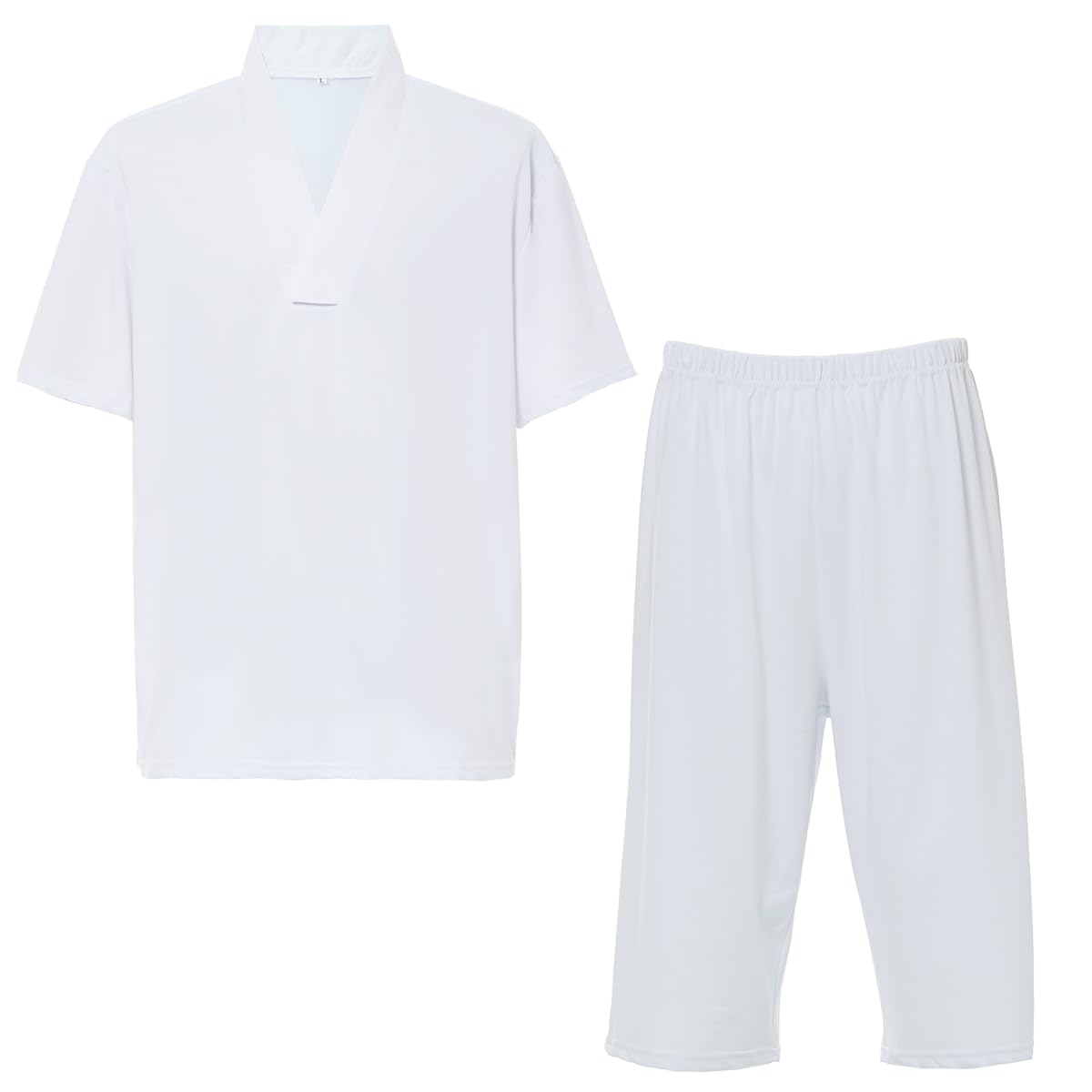 小物 traditionalwhetherwearFOLDINGBAMBOOMINI GRACEART Men's Japanese Kimono Underwear 1 Set (Hadajuban Shirt